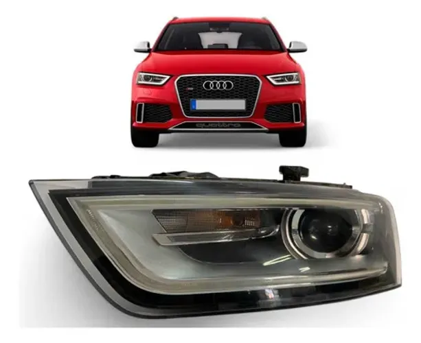 Farol Audi Q3 Esquerdo 2012 2013 2014 2015 2016 Original Esquerdo/motorista