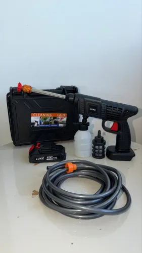 LAVADORA/PISTOLA DE LIMPEZA SEM FIO ? NOVA!