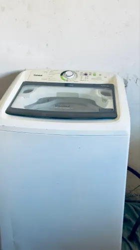 Máquina de lavar cônsul 16kg cesto inox