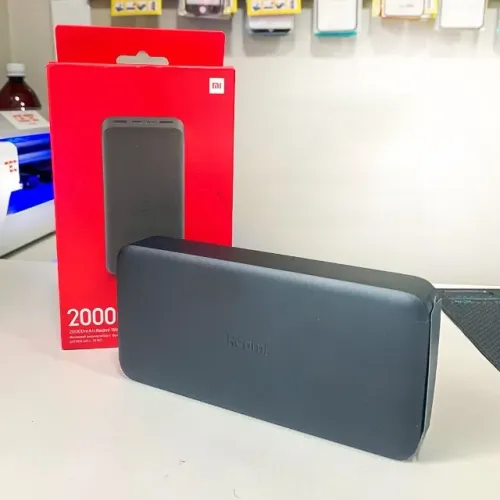 Power Bank Xiaomi Redmi de 20.000mAh Carregador Portátil