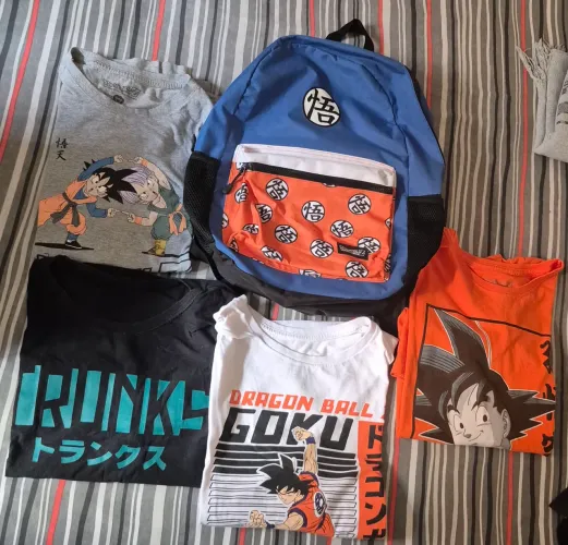 Mochila Dragon Ball Z + Camisas