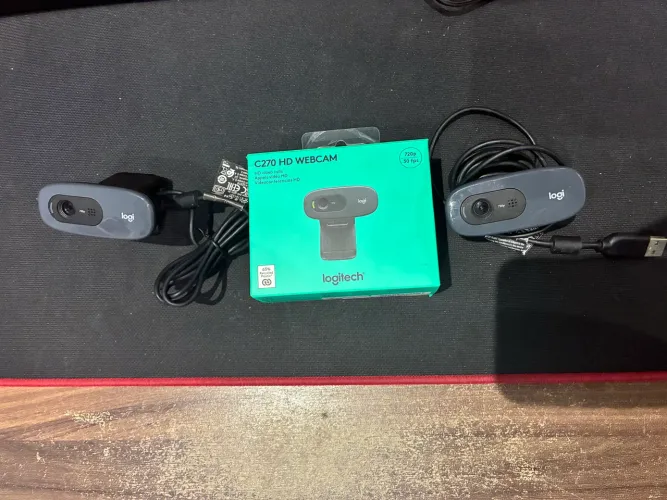 Webcams Logitech C270 HD (2 unidades)