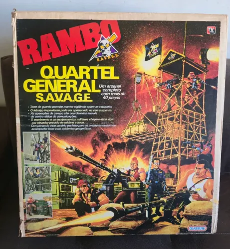 Quartel General Savage (Rambo) Glasslite Completo