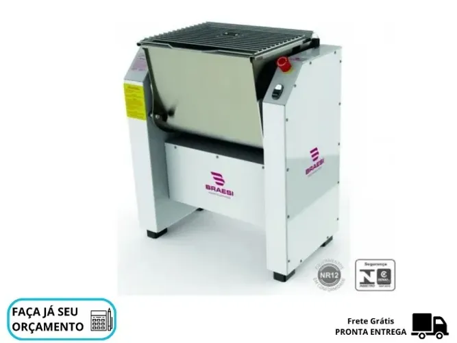 Amassadeira Basculante 15 Kg Braesi Nova
