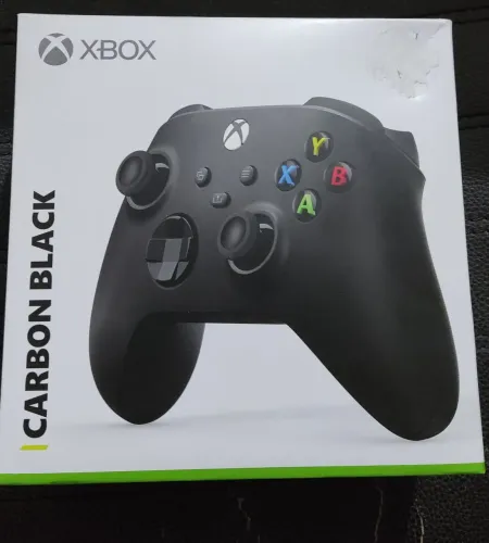 Controle Xbox Carbon Black Original com Hall Effect
