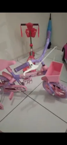 Bicicleta rosa