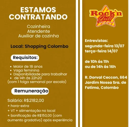 Vagas Shopping Colombo