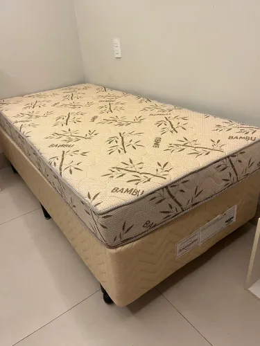 Cama box colchão solteiro