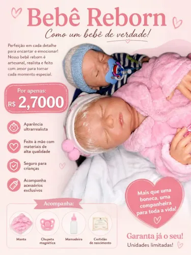 Boneca bebê reborn