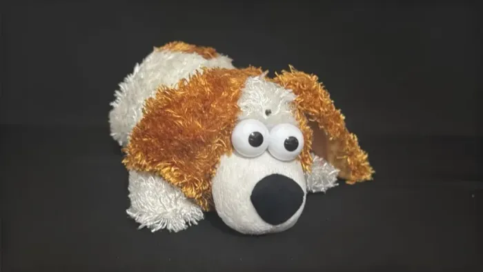 Cachorro De Pelúcia Eletrônico Usado Antigo 