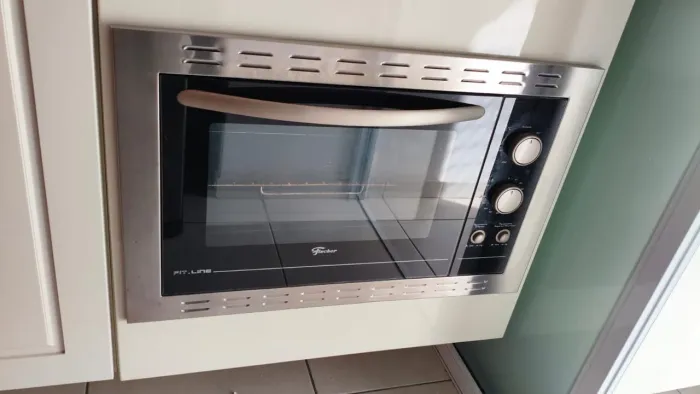 Forno Elétrico Fischer Fit Line de Embutir - Inox - Ótimo Estado