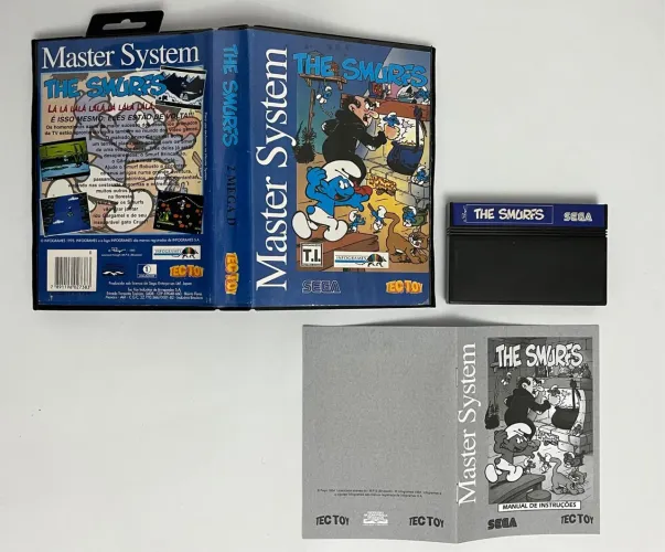 Master System Tec Toy Sega The Smurfs