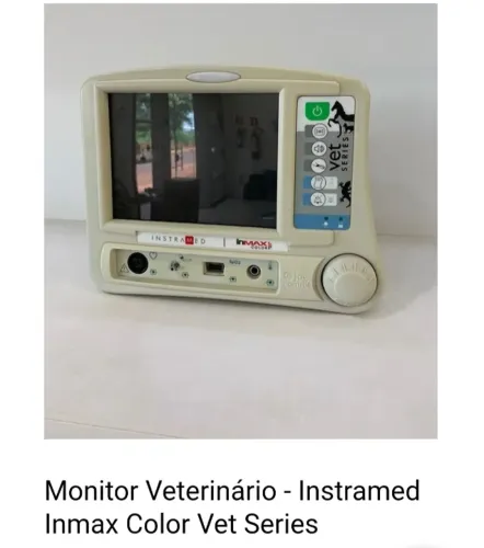 Monitor Multiparametrico Veterinário Instramed Inmax Vet Color