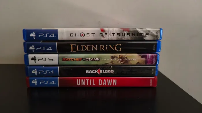 Lote jogos PS4 e PS5