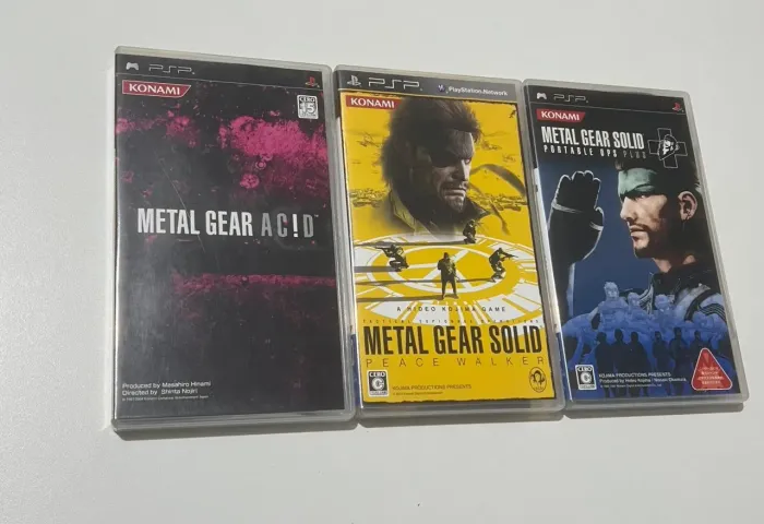 Trilogia metal gear solid psp