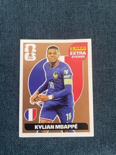 Figurinha Mbappe bronze 2026 original