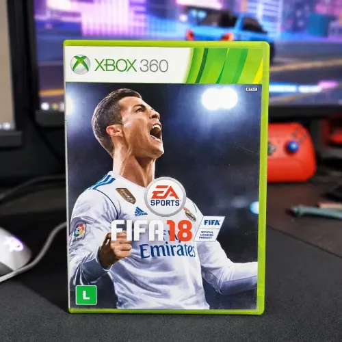 FIFA 18 ORIGINAL PARA XBOX 360 - FUNCIONANDO PERFEITAMENTEFIFA 18 ORIGINAL PARA XBOX 360 -