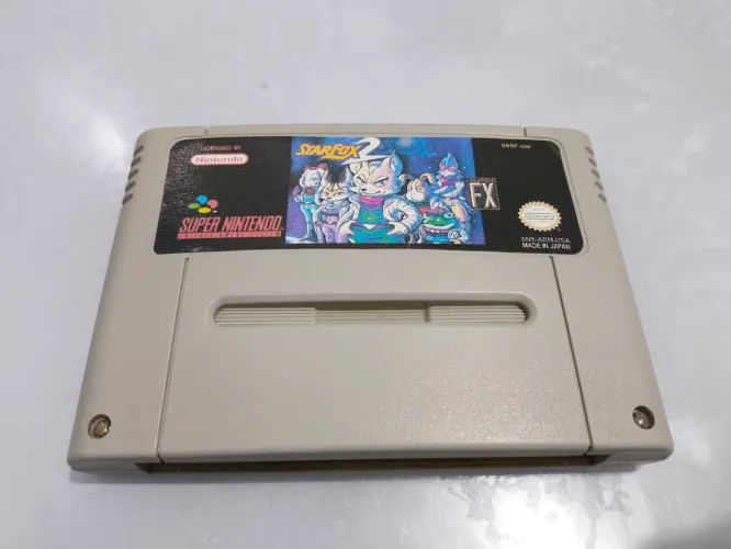 Star Fox 2 Nintendo super famicom versão americana, repro.