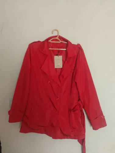 Casaco Corta-Vento Peacoat. Feminino. Tamanho G. Original. Grand Bazar. NOVO.