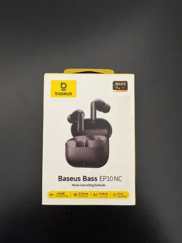Fone Bluetooth Baseus Bass EP10 NC ANC Cancelamento de Ruído 43dB - NEXT IMPORTADOS