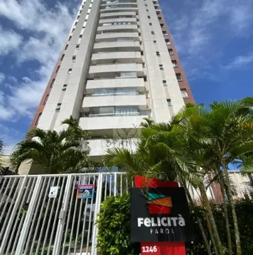 Apartamento 3 Quartos mobiliado em Farolândia, Aracaju 80 m² com lazer completo