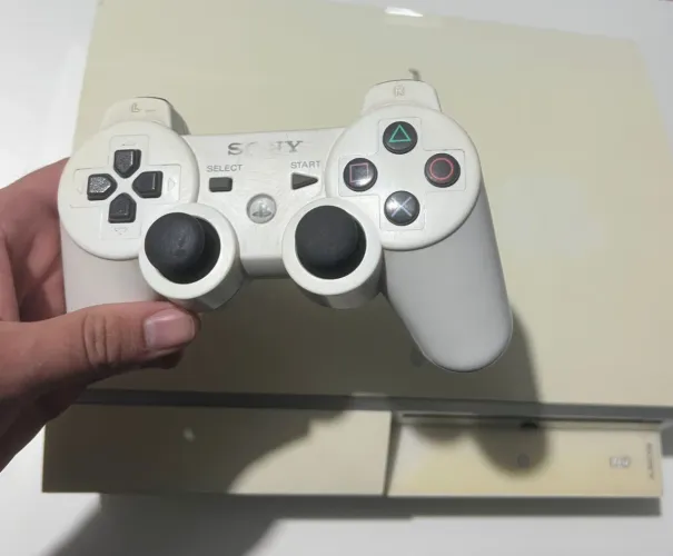 Ps3 fat branco (lacrado, nunca aberto) 