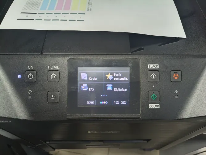 Impressora Canon MB5410, rede, wi-fi e usb