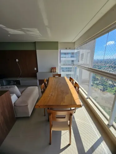 Apartamento 3 quartos sendo 1 suíte 2 quartos c/ banheiro americano semi mobiliado c/ vara