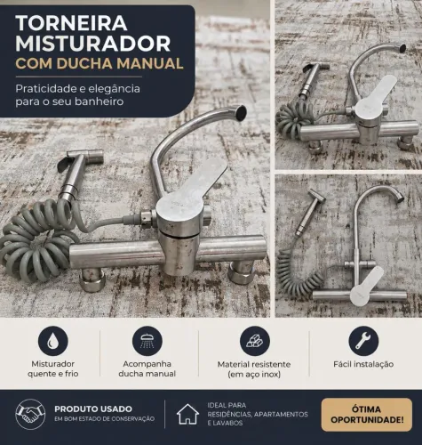 TORNEIRA COM MISTURADOR 