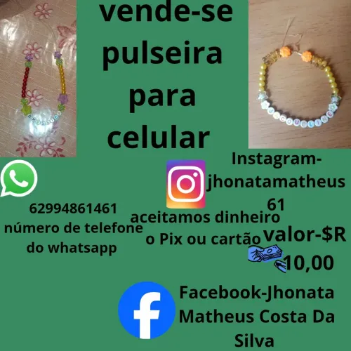 Vende-se pulseira para celular