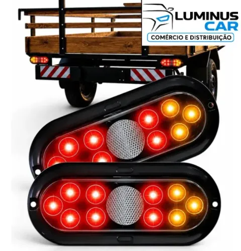 Lanterna de Led Para Carrocinha, Trailer, Carretinha, Quadriciclo, Utv e Jetski