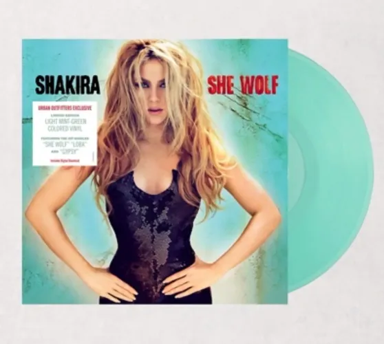 Shakira She Wolf Disco de Vinil LP Urban Outfitters duplo