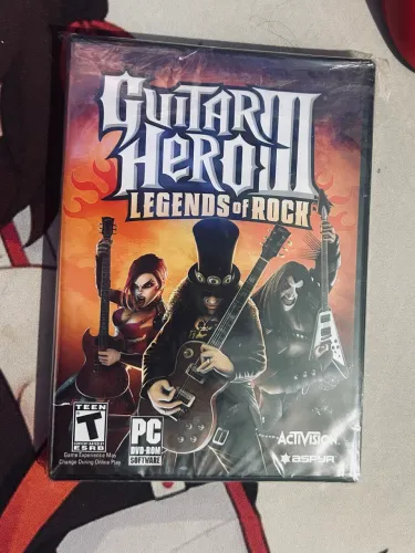 Guitar Hero 3 PC Lacrado Original Novo