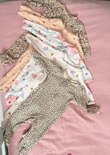 Kit 5 macacões Carters