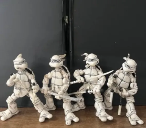 Tmnt neca mirage 2008 raro