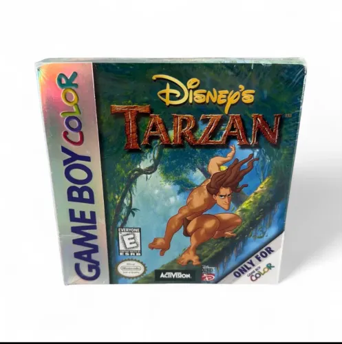 Disney Tarzan - Game Boy Color | Novo, Lacrado e Nunca Aberto | 1999 | Nintendo