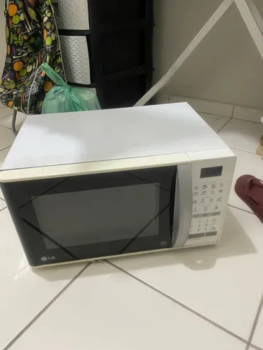 Microondas com defeito