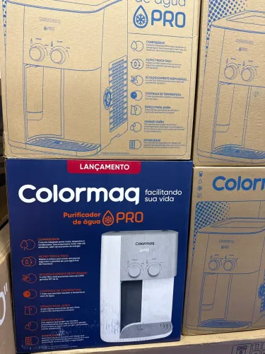 Purificador de Água Colormaq PRO Compressor - Água Natural e Gelada | Novo