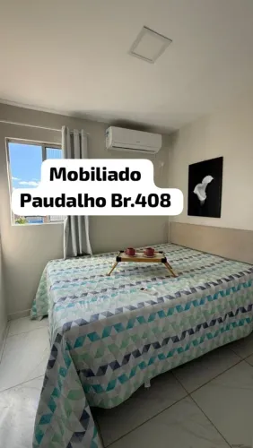 APARTAMENTO MOBILIADO PRONTO PARA MORAR EM PAUDALHO! Br 408 <br>