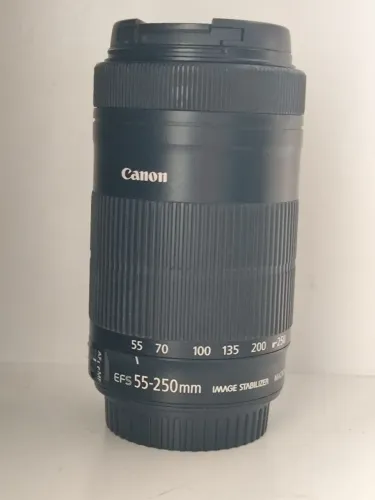 Lente Canon 55-250 mm / com Erro 01
