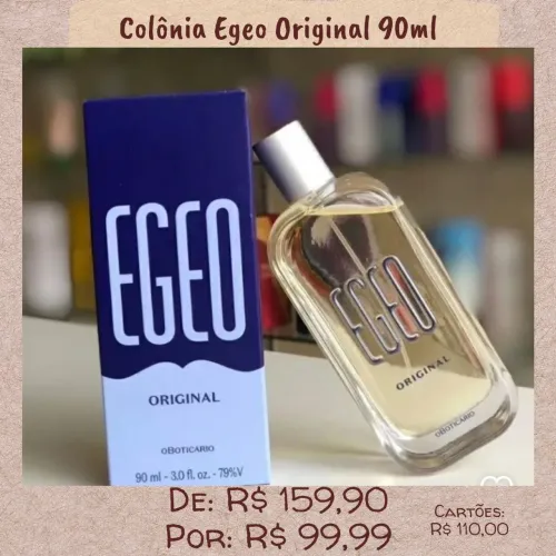 Colônia Egeo Original Masculino 90ml O Boticário