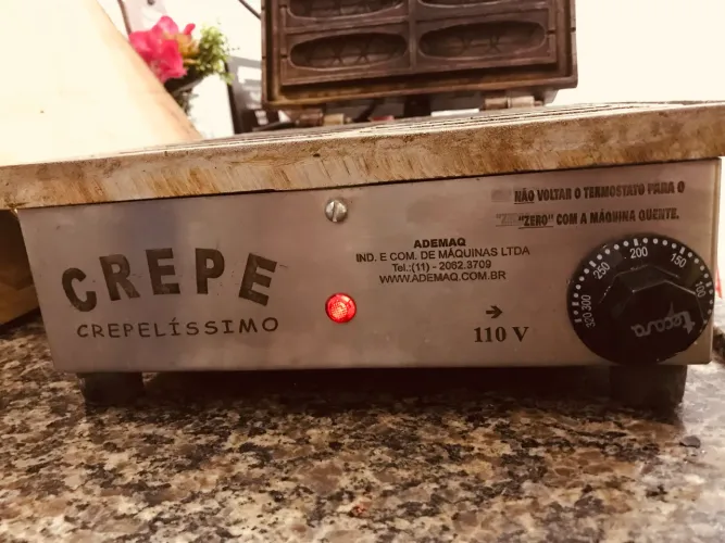 Máquina de Crepe Crepelíssimo 12 Cav