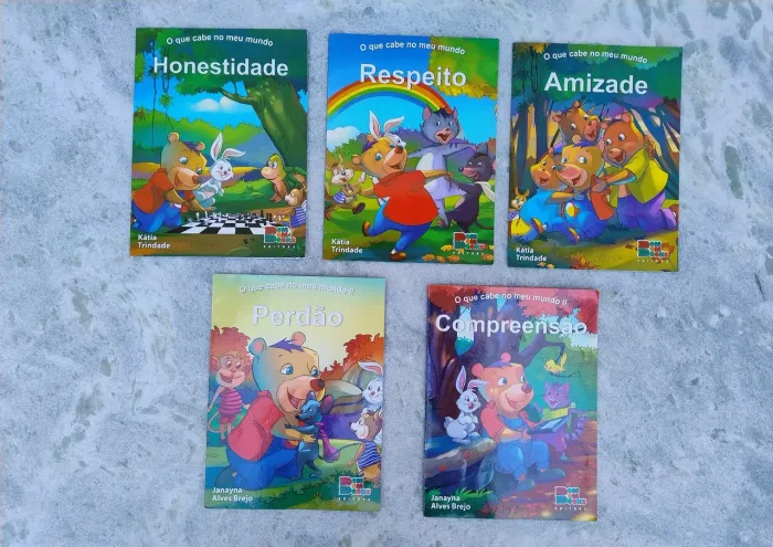 Coleção O Que Cabe No Meu Mundo 5 unidades