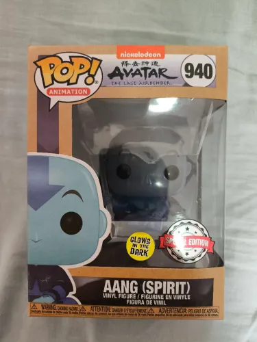 Funko Pop! Animation Avatar The Last Airbender #940 Aang Spirit Special Edition