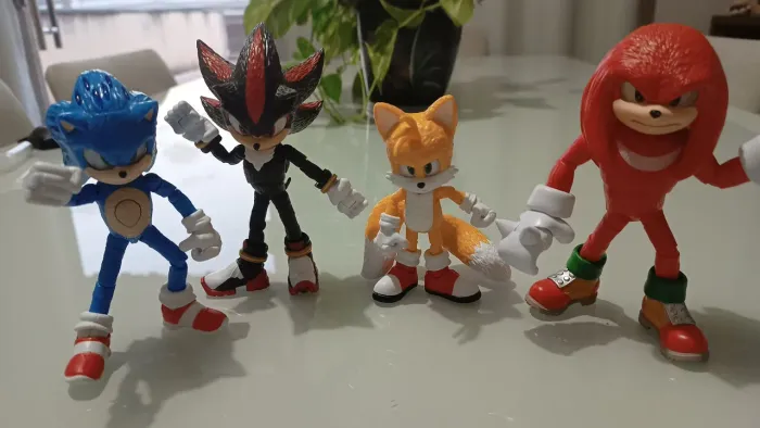 LOT FILME SONiC 3 JAKKS PACIFICCS