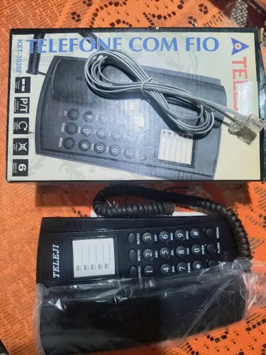 Telefone sem fio Na caixa. $70,00