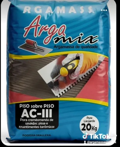 Argamassa Argamix ac3 da argamassa argamix