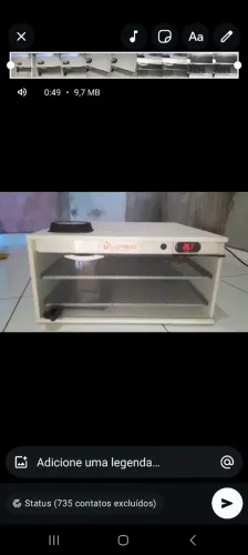 Vendo chocadeira 300 ovos