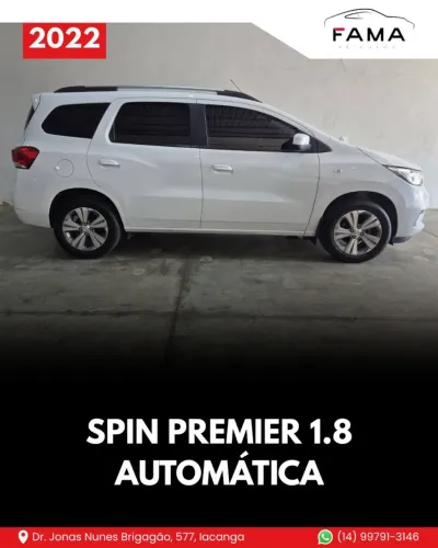 Chevrolet Spin Premier 1.8 8V Econo.flex 5P Aut. 2022