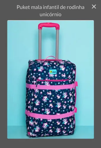 Mala de viagem infantil Puket